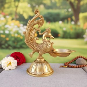 Brass Oil Lamp